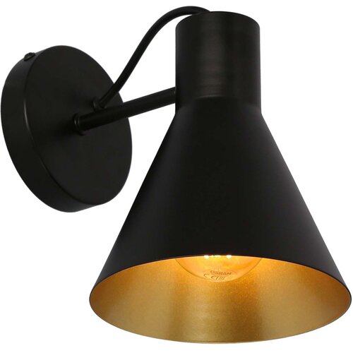 Candellux more zidna lampa 1X40W E27 crna mat Slike