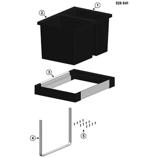 Blanco sistem za selektivno odlaganje otpada flexon ii low 60/2 Cene