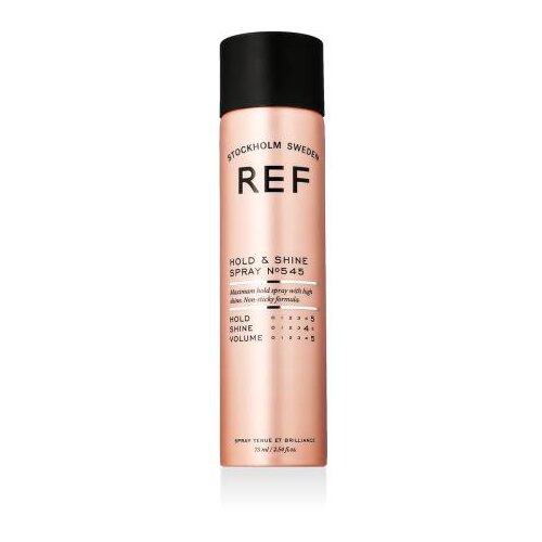 REF Hold & Shine Spray N°545 lak za lase izjemno močna fiksacija 75 ml unisex Cene