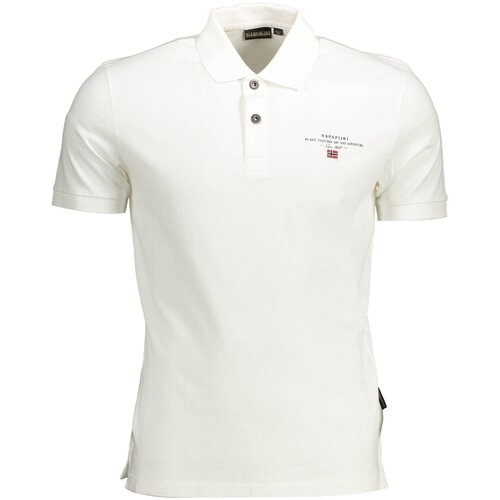 Napapijri POLO SHORT SLEEVES MEN WHITE Slike