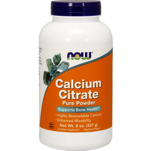 Now Foods Kalcijev citrat v prahu NOW (227 g) Cene