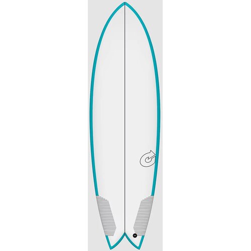Torq Tec Twin Fish Rail 6'6 Deska za surfanje turquoise Cene