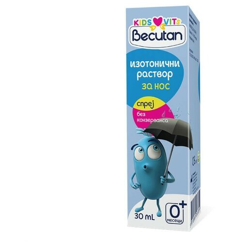 Becutan KIDS VITS izotonični rastvor za nos u spreju, 30 ml Cene