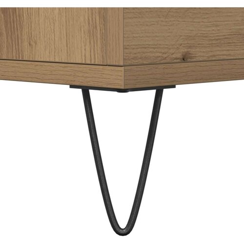  Sideboard s ladicama od umjetnog drveta hrasta 60x35x70 cm Slike