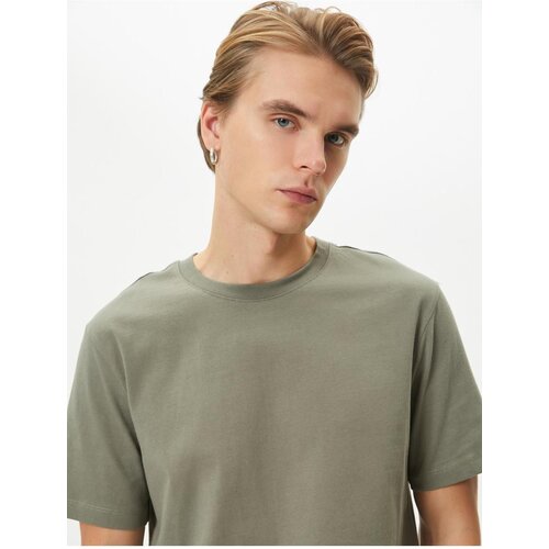 Koton Men's Khaki T-Shirt - 4sam10160hk Cene