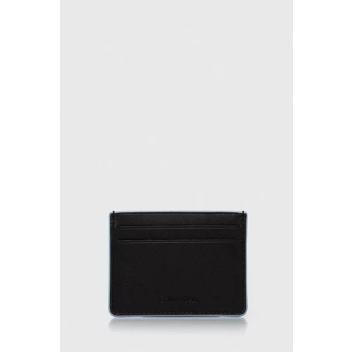Calvin Klein Kožni etui za kartice boja: crna