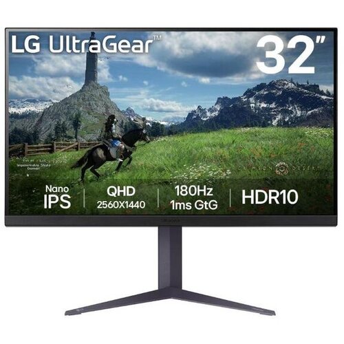 LG monitor 32GS85Q-BNanoIPS, 32", QHD, 180Hz, IPS, 350cd, 1ms, 2xHDMI, DP, 2xUSB 3.0, tamno sivi Cene