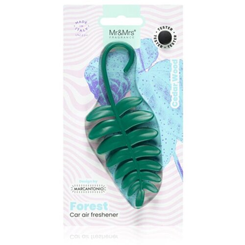 MR&amp;amp;MRS fern green cedar wood miris za auto Slike