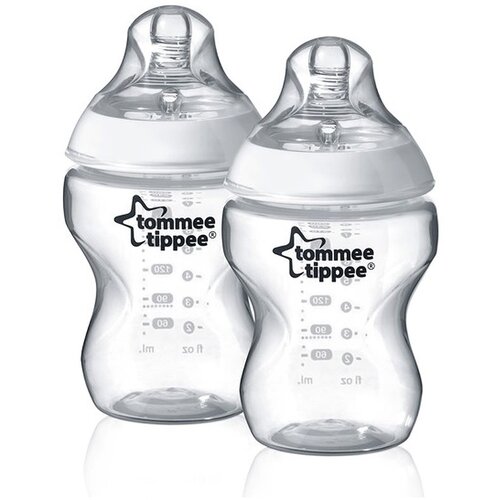 Tommee Tippee C2N Closer to Nature Natured bočica za bebe 2 kom 0m+ 2x260 ml Cijene