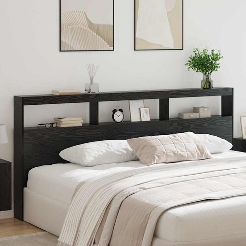  Uzglavlje Crni hrast 220 x 17 x 102 cm Konstruirano drvo Cijene