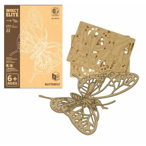 Milla Drvene 3D puzzle 22 komada Leptir 91/71130 Slike