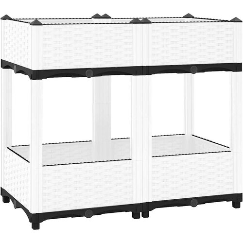  Povišena gredica 80x40x71 cm od polipropilena Cene