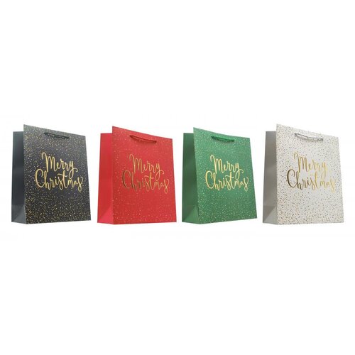  Vrečka darilna a4 26x32x12cm novo leto PROMOCIJA Cene