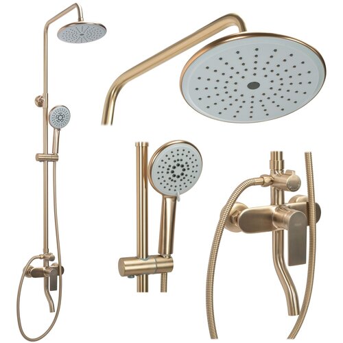 Rea Komplet za prhanje VERSO BRUSHED GOLD Slike