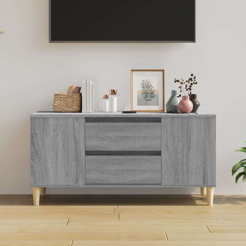 ormarić boja sivog sonome 102x44 5x50 cm konstruirano drvo Slike