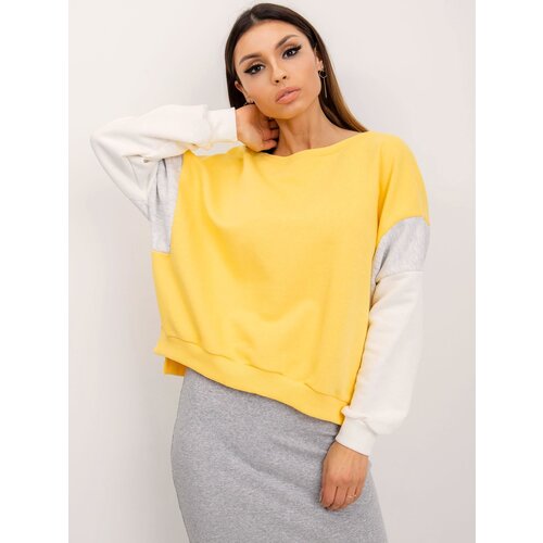 RUE PARIS Sweatshirt-RV-BL-5217.14-yellow Cene