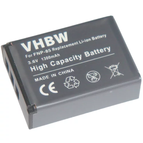 VHBW baterija NP-85 za fuji finepix F305 / SL240 / SL1000, 1300 mah kompatibilnost s originalnom baterijom