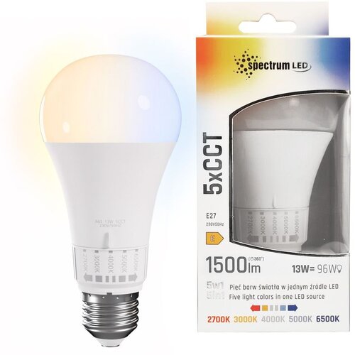 LED žarulja 5 boja svjetla GLS E27 230V 13W 5CCT Slike