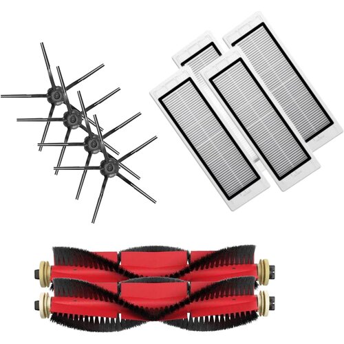 Prime Ultra-pack s črnimi stranskimi krtačkami za Roborock S5, S6, E5, S50, S55, (22136539) Cene