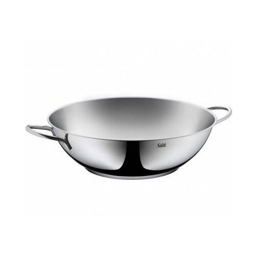SILIT wok pan 32cm stainless steel Slike