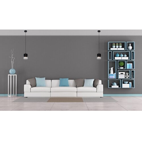  Luster na kablu FERGIE 1xE27/15W/230V crna Slike