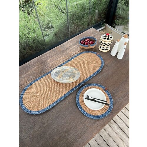 Mila Home Luxury Juten nadstolnjak 35x100 cm Wicker &amp;ndash; Slike