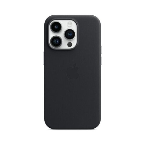 Apple iphone 14 pro leather cas midnight Cene