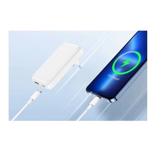 Winner Group - Punjač GaN 1x USB-A + 1x USB-C 30W beli Slike