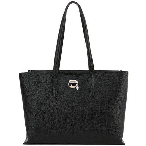 Karl Lagerfeld Torbe IKON PEBBLE LG TOTE Črna Cene