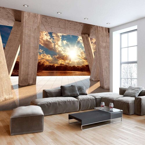  Tapeta - Sunny Promenade 100x70 Cene
