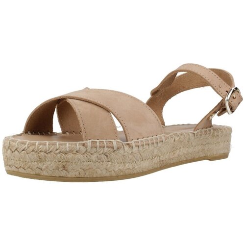 YELLOW Espadrile RAQUEL Kostanjeva Cene