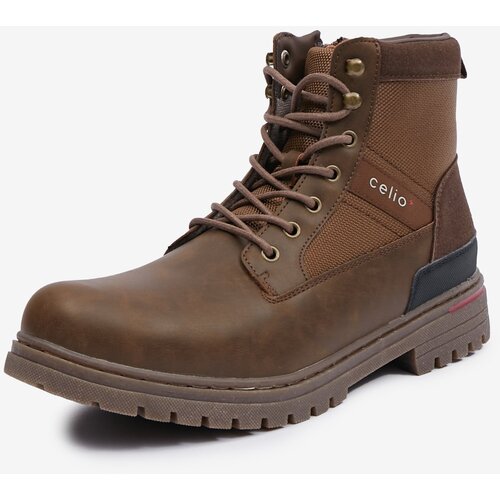 Celio Brown ankle boots - Men's Cene