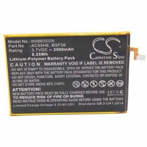 VHBW Baterija za Archos 55 Helium Ultra, 2500 mAh Cene