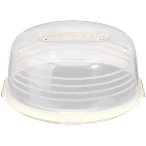 Curver plastična posuda za tortu 35cm, krem Slike