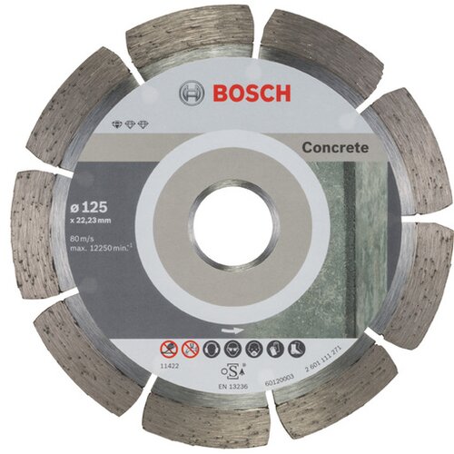 Bosch Dijamantske rezne ploče Standard for Concrete za male ugaone brusilice 2608603240 Cene