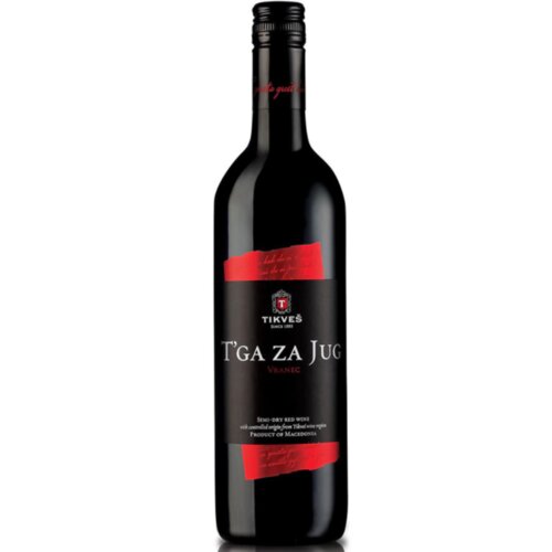 Tikve&amp;scaron; t&amp;#039;ga za jug vranec crveno vino 0.75L Slike