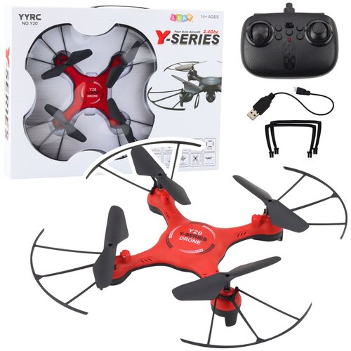  Dron na daljinsko upravljanje Y20 UFO - crveni Cene