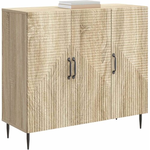  Kreveta Hrast sonoma 89 x 34,5 x 80 cm Konstruirano drvo Slike