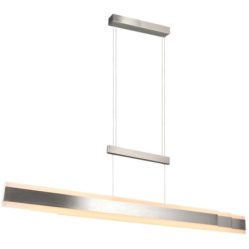  LED viseća svjetiljka u mat srebrnoj boji s metalnim sjenilom Arcola &amp;ndash; Slike