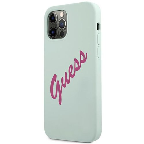 Guess Ohi&amp;scaron;je za Apple iPhone 12 Pro Max Collection Silikon Vintage v TPU, Modra, (21731039) Slike