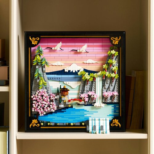 Lego LEGO&amp;reg; Art - Japanski pejzaž sa cvećem tre&amp;scaron;nje (31218) Slike