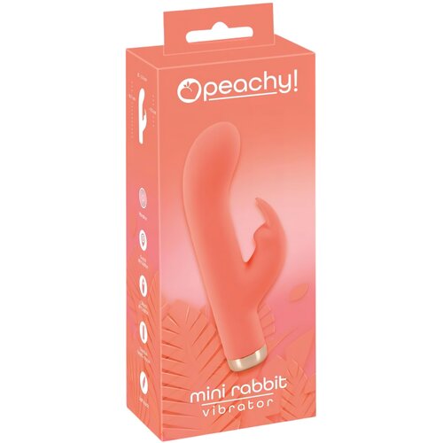 Peachy You2Toys - ! mini zajček - vibrator zajček za polnjenje (breskev) Cene