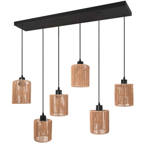 Toolight Viseća lampa APP1822-6CP NATURE BLACK Cene