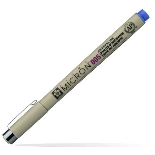 Pigma micron 005, liner, blue, 36, 0.2mm ( 672029 ) Cene