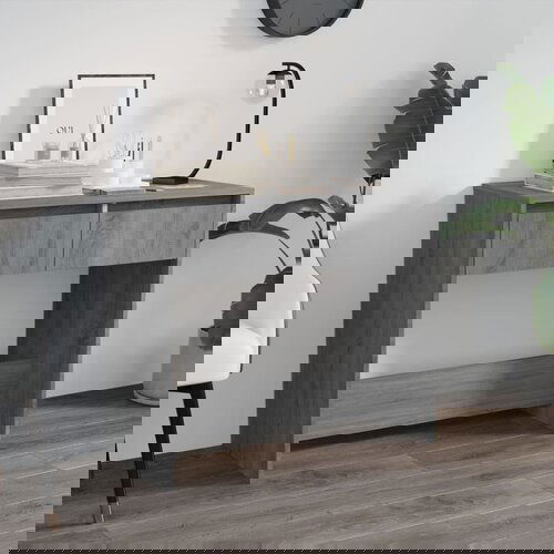 vidaXL Konzolni stol boja sivog hrasta sonome 89x41x76,5 cm od iverice Cijene