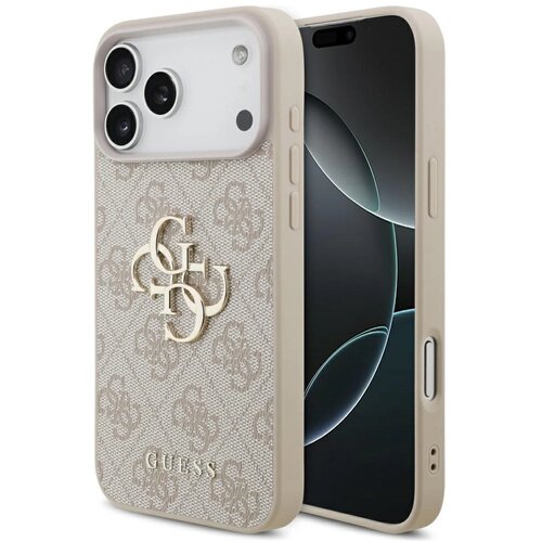 Guess OVITEK 4G VELIKI LOGO ZA IPHONE 17 PRO MAX RAZKOŠNA ZAŠČITA, (5000338045) Cene