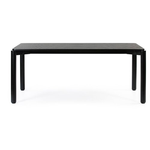 Teulat crni blagovaonski stol Atlas, 180 x 100 cm Slike