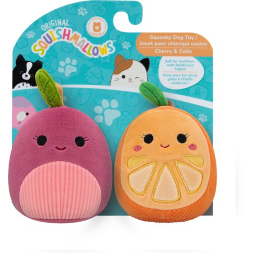 SQUISHMALLOWS PETS Zvočna plišasta igrača za pse 18CM - CHERRY ČEŠNJA Cene