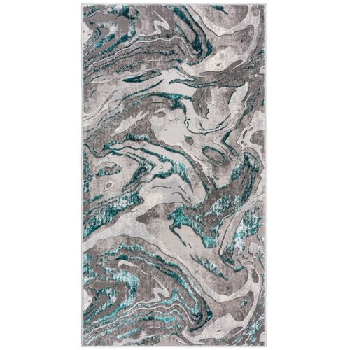 Flair Rugs Sivo-modra preproga Marbled, 200 x 290 cm Cene