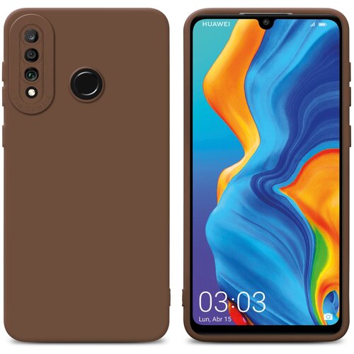 Cadorabo Case, združljiv s Huawei v tekočinski rjavi barvi - za&scaron;čitni pokrov iz fleksibilnega silikona TPU, (20596622) Cene
